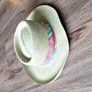 Bollman Large Straw Weaved Sun Summer Hat